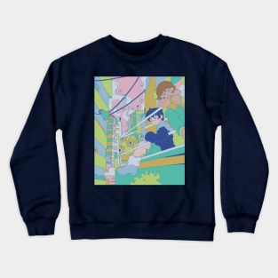 Omori fanart Crewneck Sweatshirt